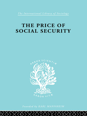 cover image of The Price of Social Security